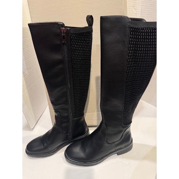 Kenneth Cole Reaction Womens Lionel Tall Knee-High Boots Black 5 M NEW - Picture 4 of 7
